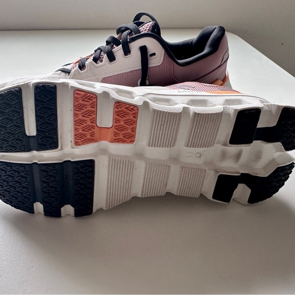 On Cloudrunner 2 Running Women's Sneakers - White, Pink, and Black Accents - Picture 5 of 6